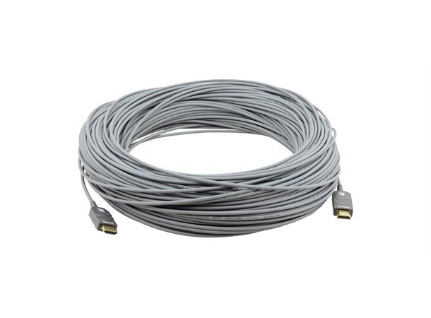 Kramer HDMI Hybridkabel -  40 m LSZH HDMI Fiber/Kobber 4K Grå 